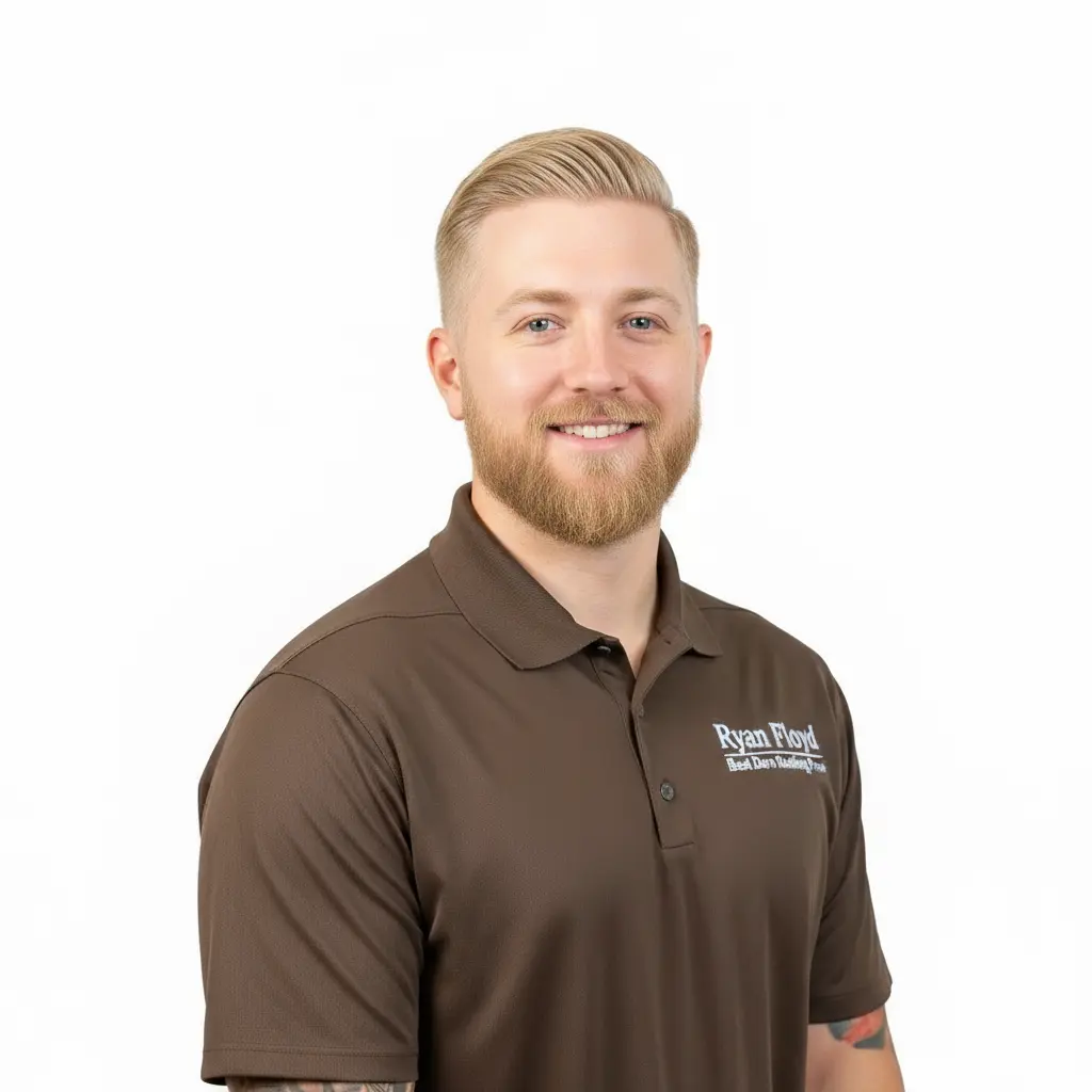Ryan Floyd, owner of Best Darn Roofing Pros, Bloomingdale's trusted roofing expert